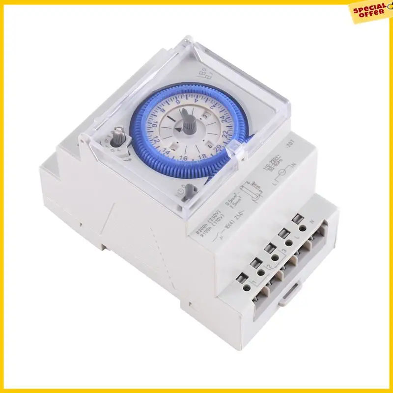 A25P Mechanical Timer Switch Mechanical Timer Switch Plastic 15 Mins Timer Mechanical 24H Timer Mechanical Timer Switch