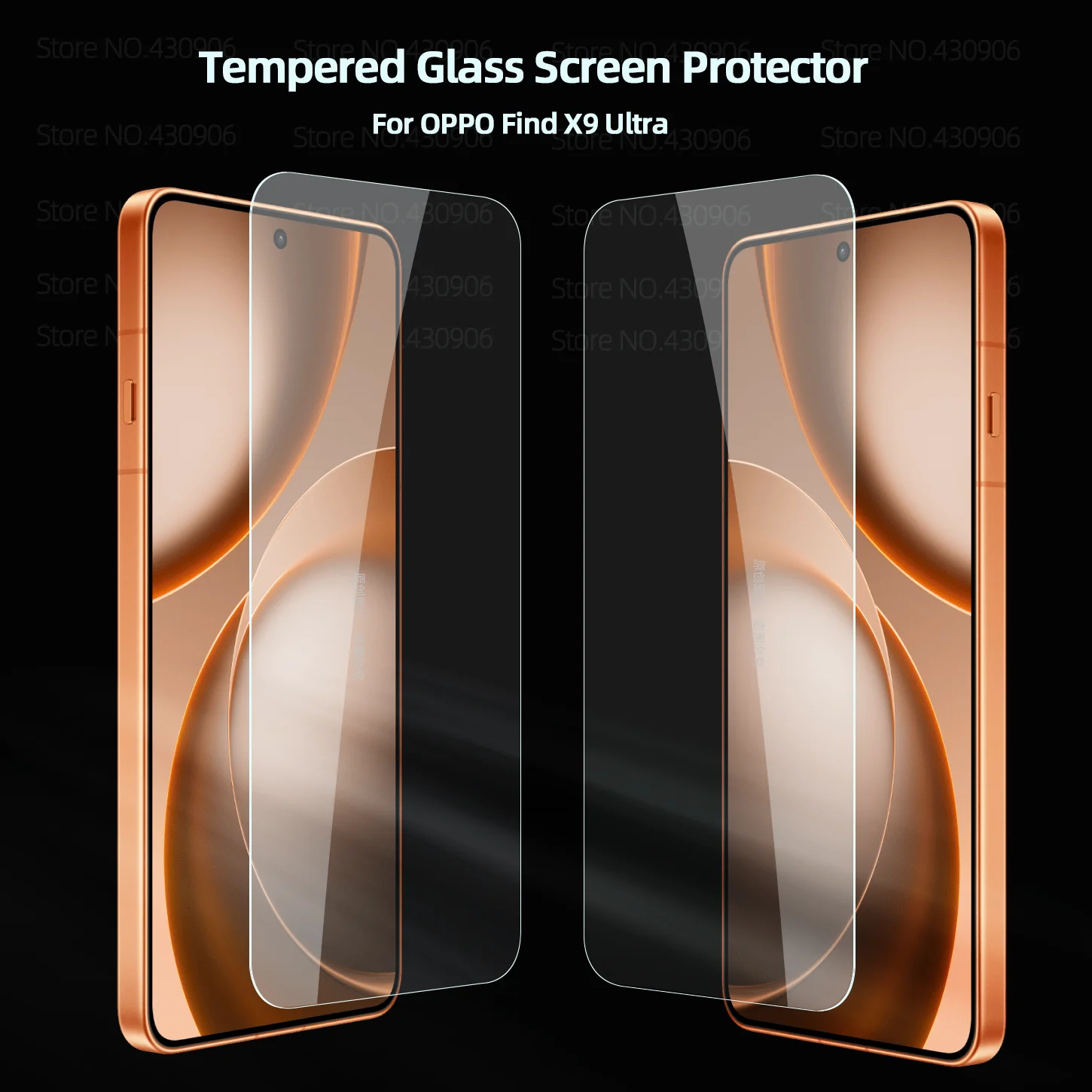 Für OPPO Find X9 Ultra Displayschutzfolie Hochwertige Transparente Schutzfolie aus Gehärtetem Glas 2.5D 9H Für OPPO Find X9 Ultra – Detail 1