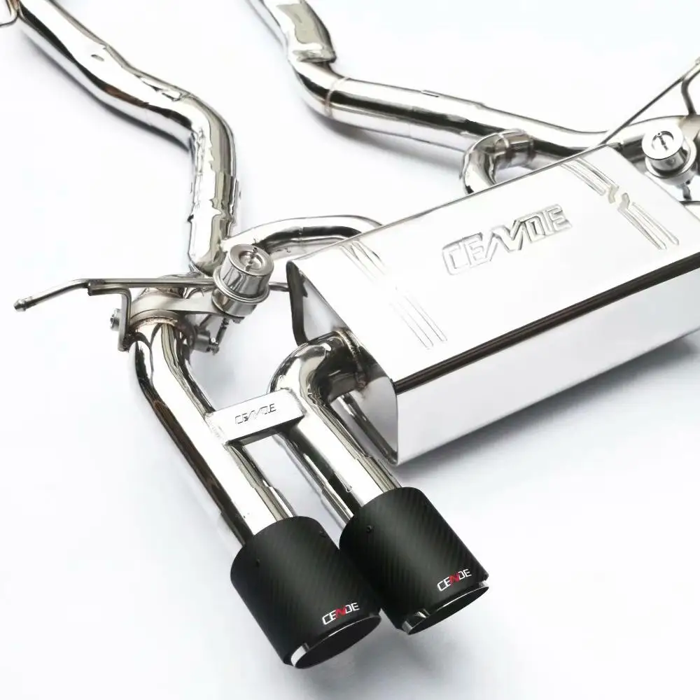 Guangdong factory sale e90 m4 bmw muffler exhaust tips for BMW X1/X3/X4/X5/M3 VW Golf MK7