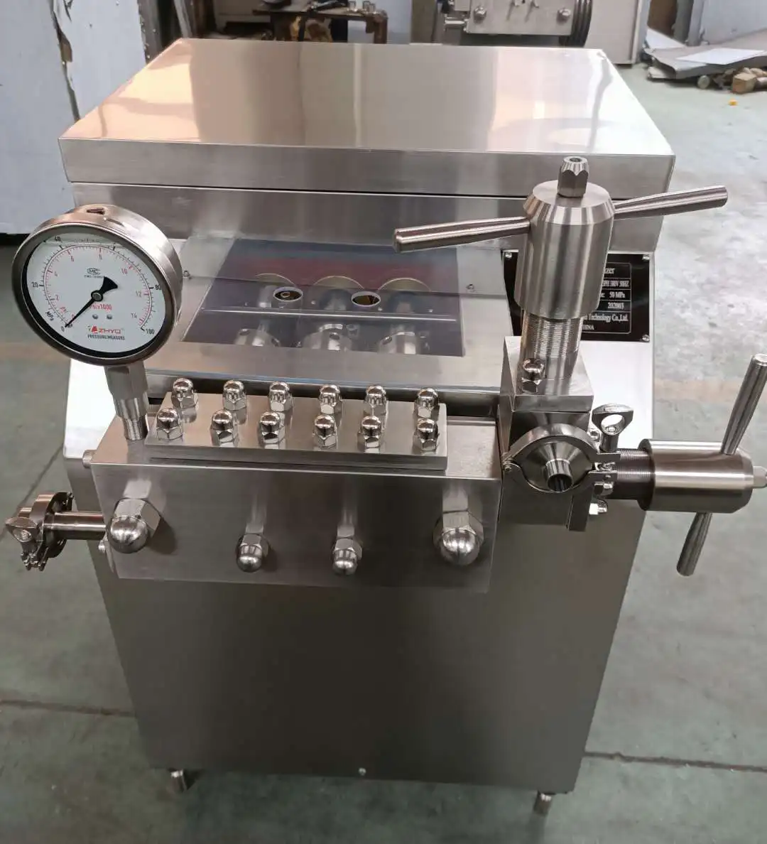 Factory Genyond High Pressure Milk Homogenizer