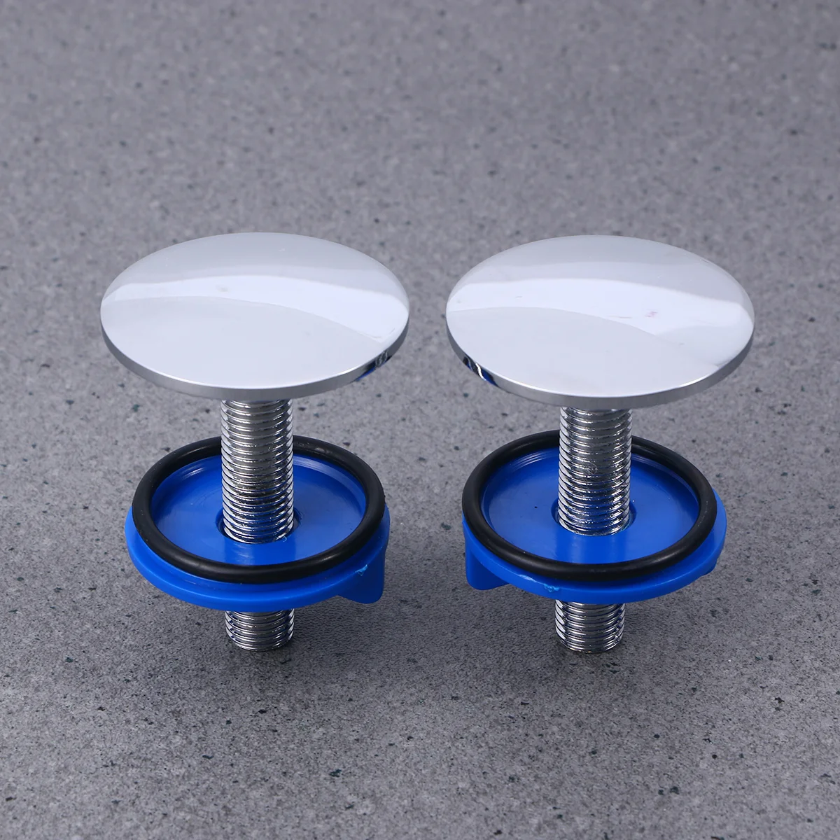 

2pcs Kitchen Sink Hole Cover Hole Cover Kitchen Sink Hole Plate Stopper Cover Silver