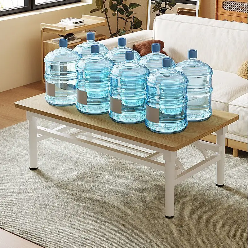 طاولة طعام للإيجار، طاولة منخفضة، طاولة مستطيلة بسيطة، طاولة طعام صغيرة، طاولة قهوة لغرفة المعيشة، للاستخدام المنزلي، صغيرة قابلة للطي