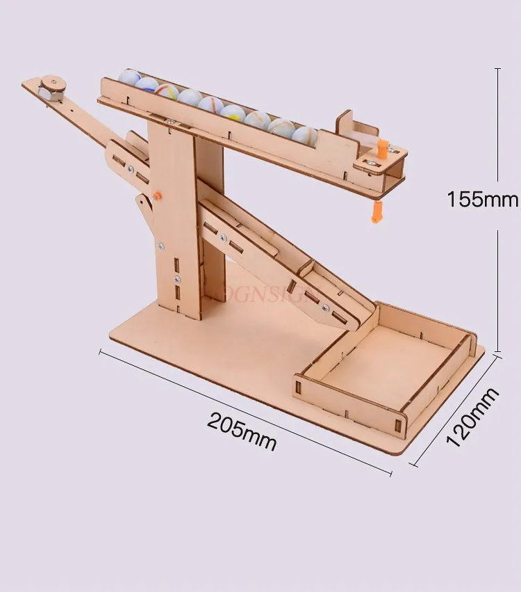 

Ball seesaw technology small production school teaching aids children's science experiment material package diy toy model