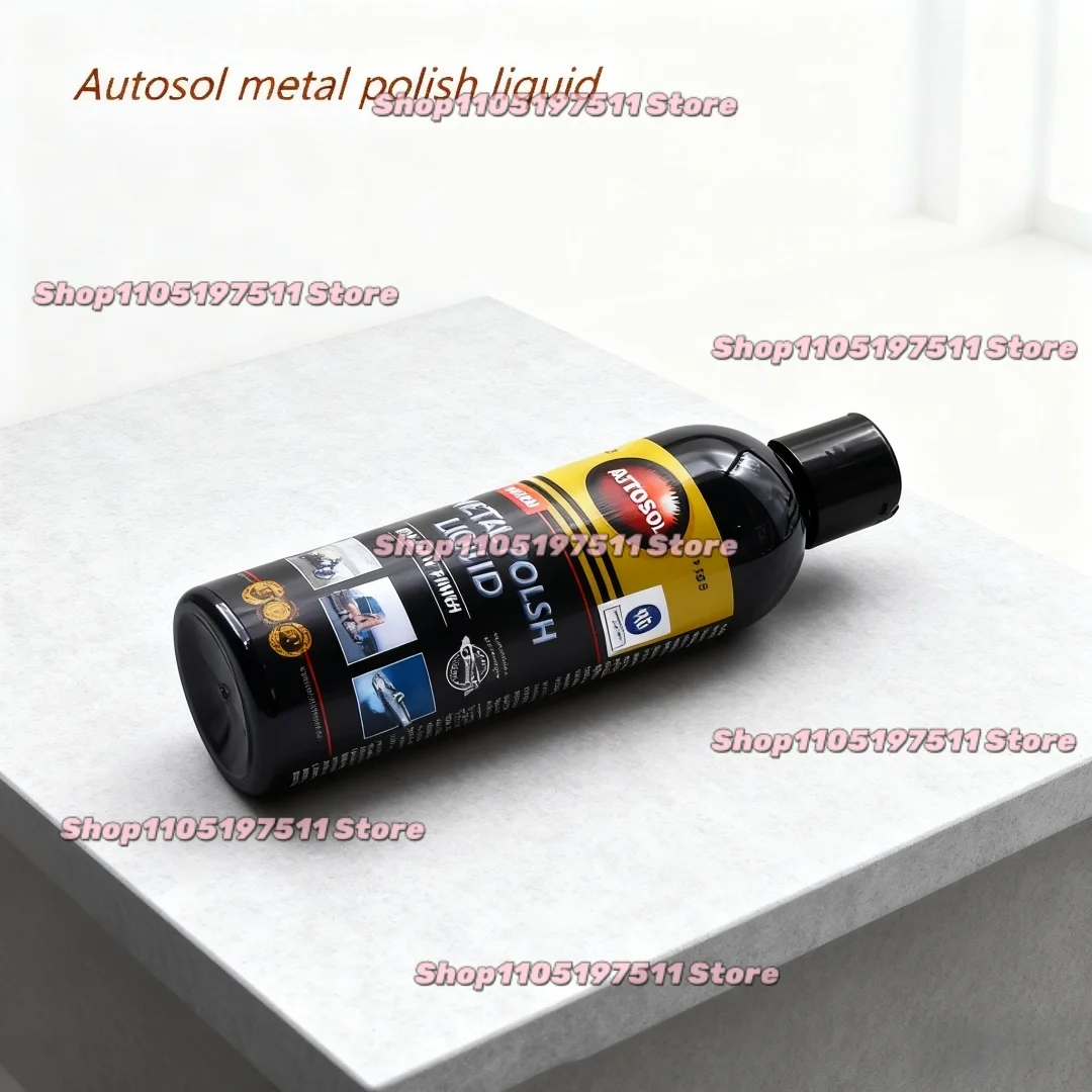 Autosol Metal Polish Liquid 250ml Rust Oxidation Removal Polishing Cleaning