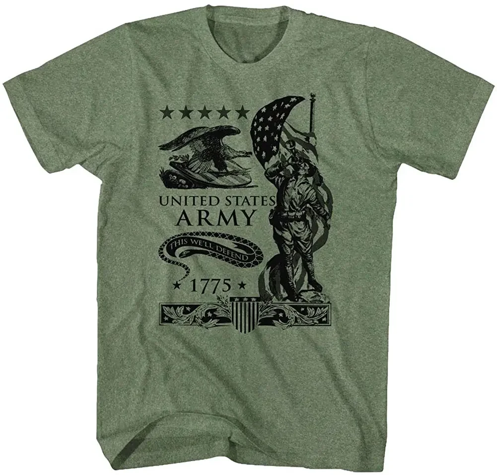 This We'll Defend US Army Respect & Honor Military T-Shirt 100% Cotton O-Neck Short Sleeve Summer Casual Mens T-shirt Size S-3XL