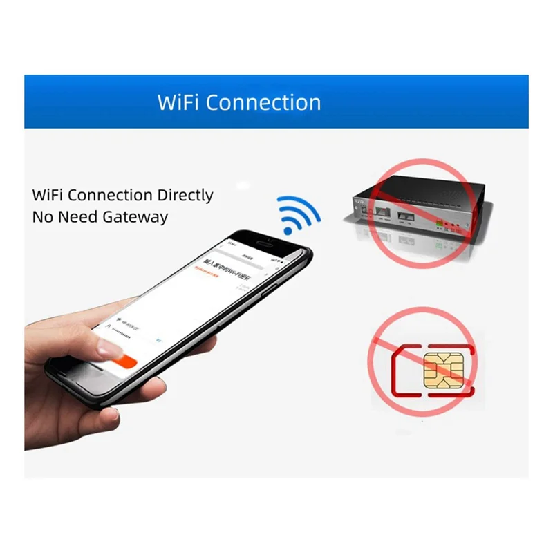 A42Z-Tuya Wifi Sensor de temperatura e umidade Sonda externa Display LCD digital Termômetro interno Higrômetro
