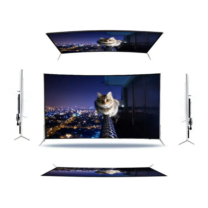 New Design Popular High Definition Android Intelligente 65 Inch Curved Smart LED Optional Systems HDTV LED LCD Android Smart TV