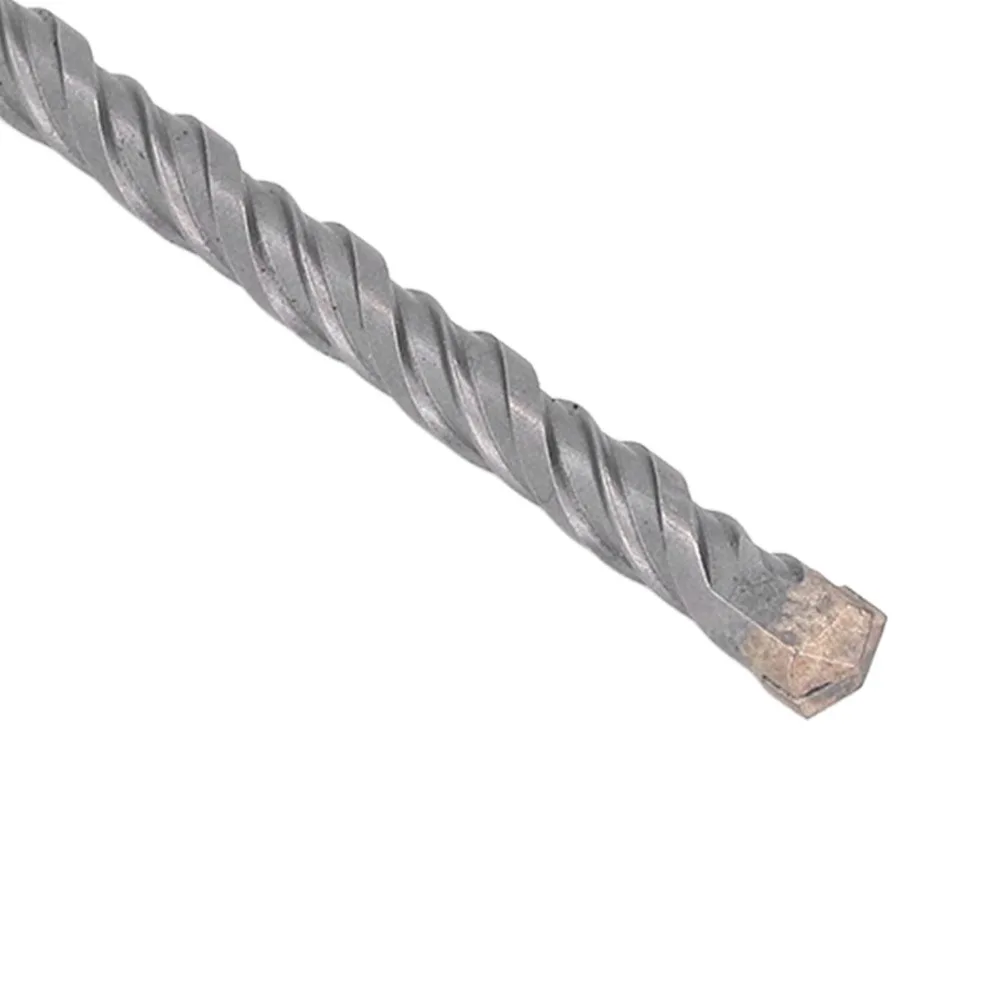 5pcs Carbide Tip Rotary Hammer Drill Bits 2 Flute Design 160mm Length Masonry Drill Bits Self Centering 5/32 Inch Diameter