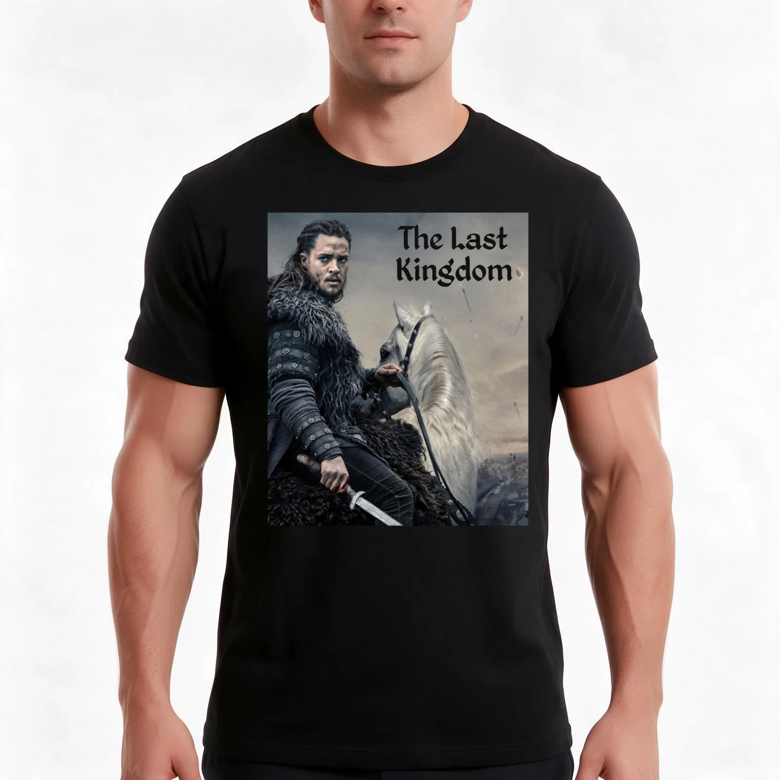 Uhtred of Bebbanburg 2 T-Shirt Summer Casual Cotton Tee Oversized Streetwear Tops Vintage Graphic Print Unisex Men Women