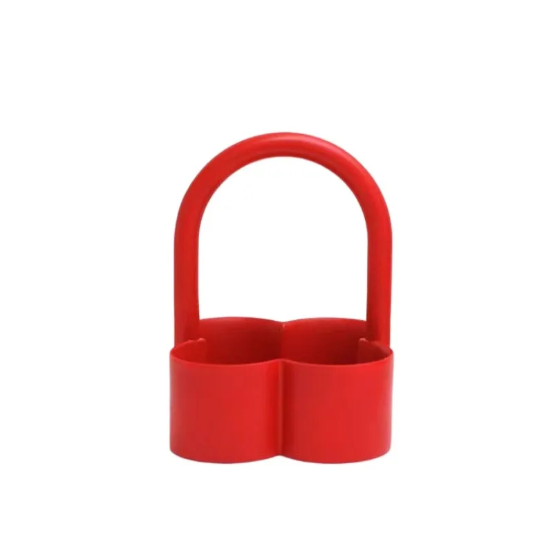 Modern simple creative design flower and fruit basket hotel living room home storage basket ornament new home gift