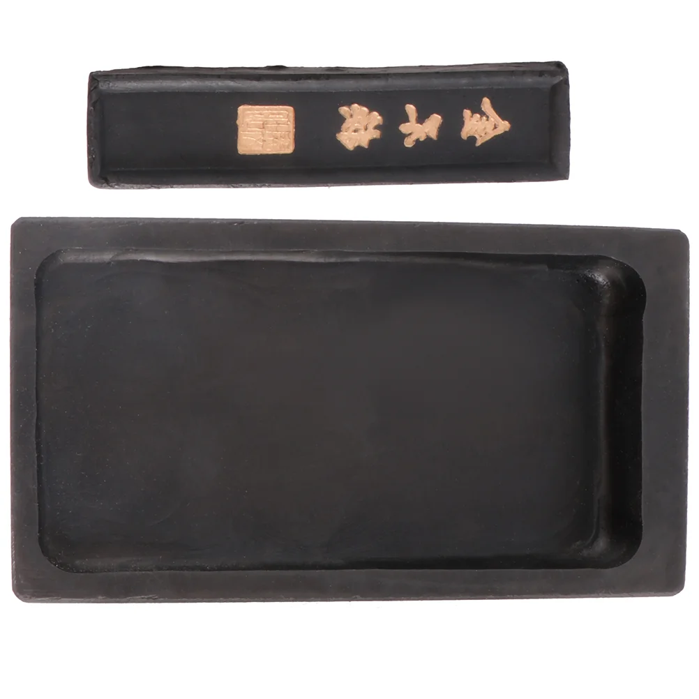 

Paint Markers Inkstone Stick Calligraphy The Four Treasures of Study Rib Inkslab