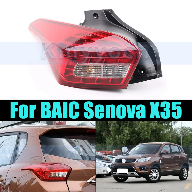 

Rear Bumper Tail Light Tail Lamp For BAIC Senova X35 Rear Lamp Taillights Taillamps Brake Light