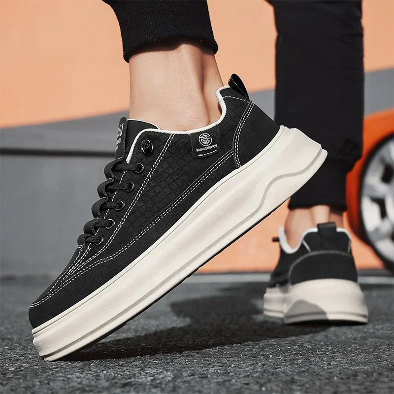 

Универсальные мужские кроссовки для отдыха, мужские легкие удобные спортивные прогулочные туфли, модные высококачественные массивные туфли, мужская обувь