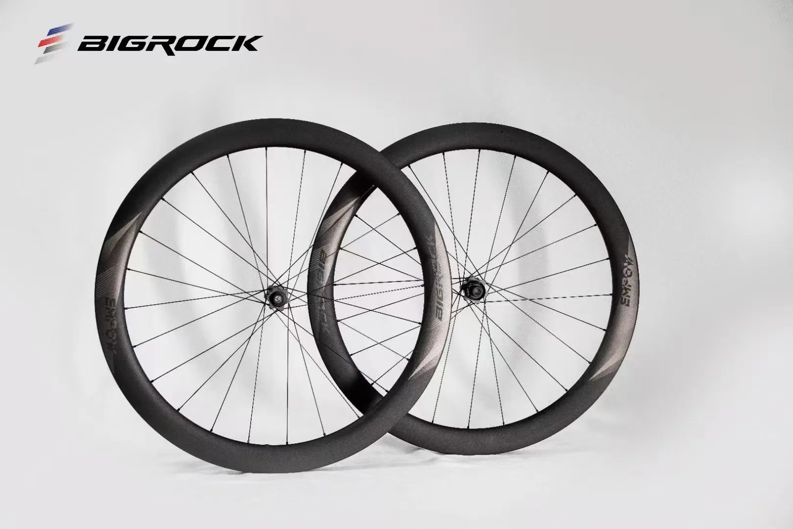 Bigrock Big Stone Shadow Leopard EMPOW Road Bike Carbon Fiber Barrel Shaft Disc Brake Wheel Set Open/Vacuum