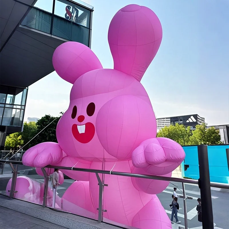 Poupée gonflable modèle animé, mascotte, décoration de centre commercial