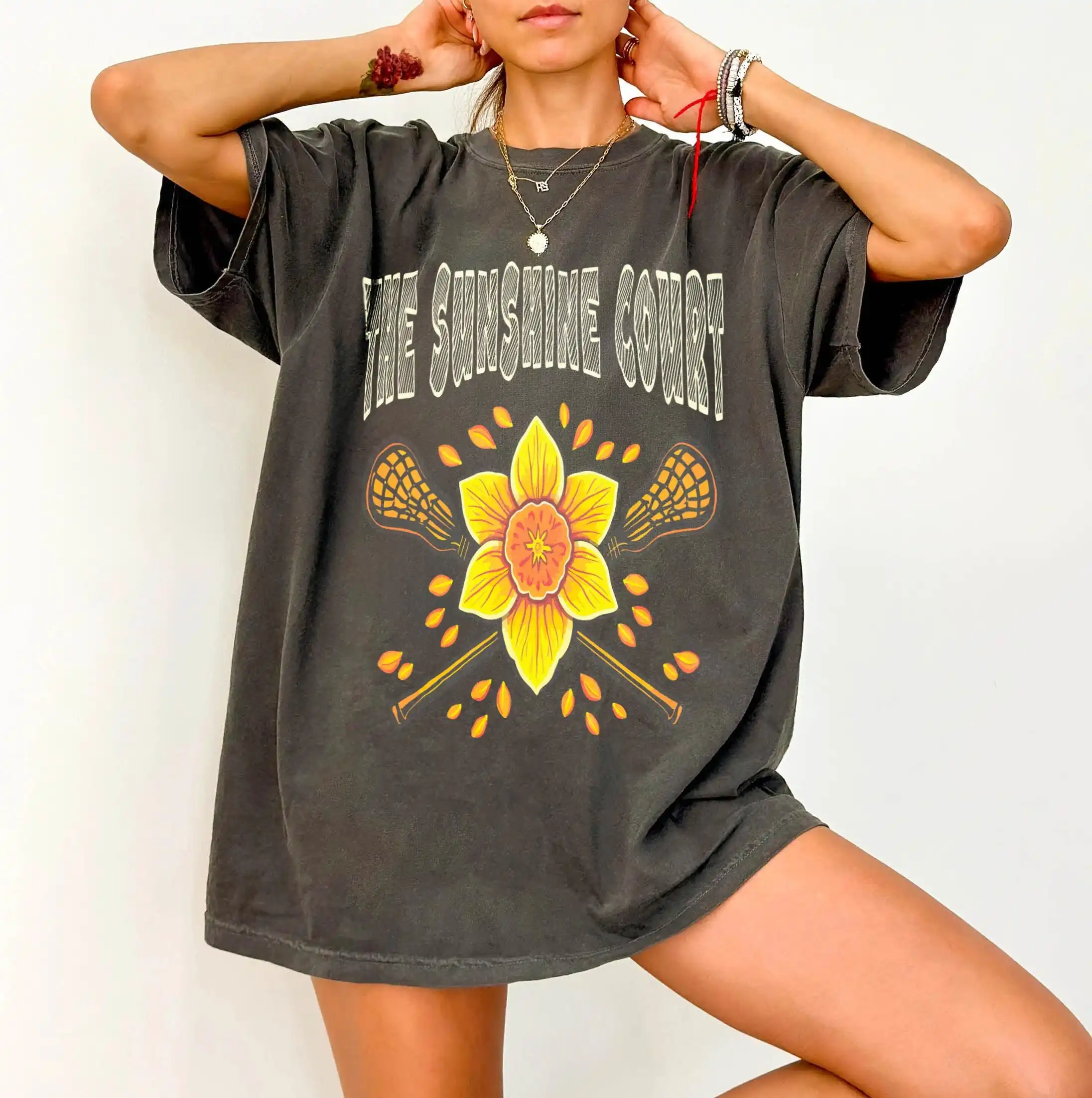 The Sunshine Court, All for The Game, The Foxhole, Book Lover Gift, Aftg Colors Shirt Tee T-shirt Gift