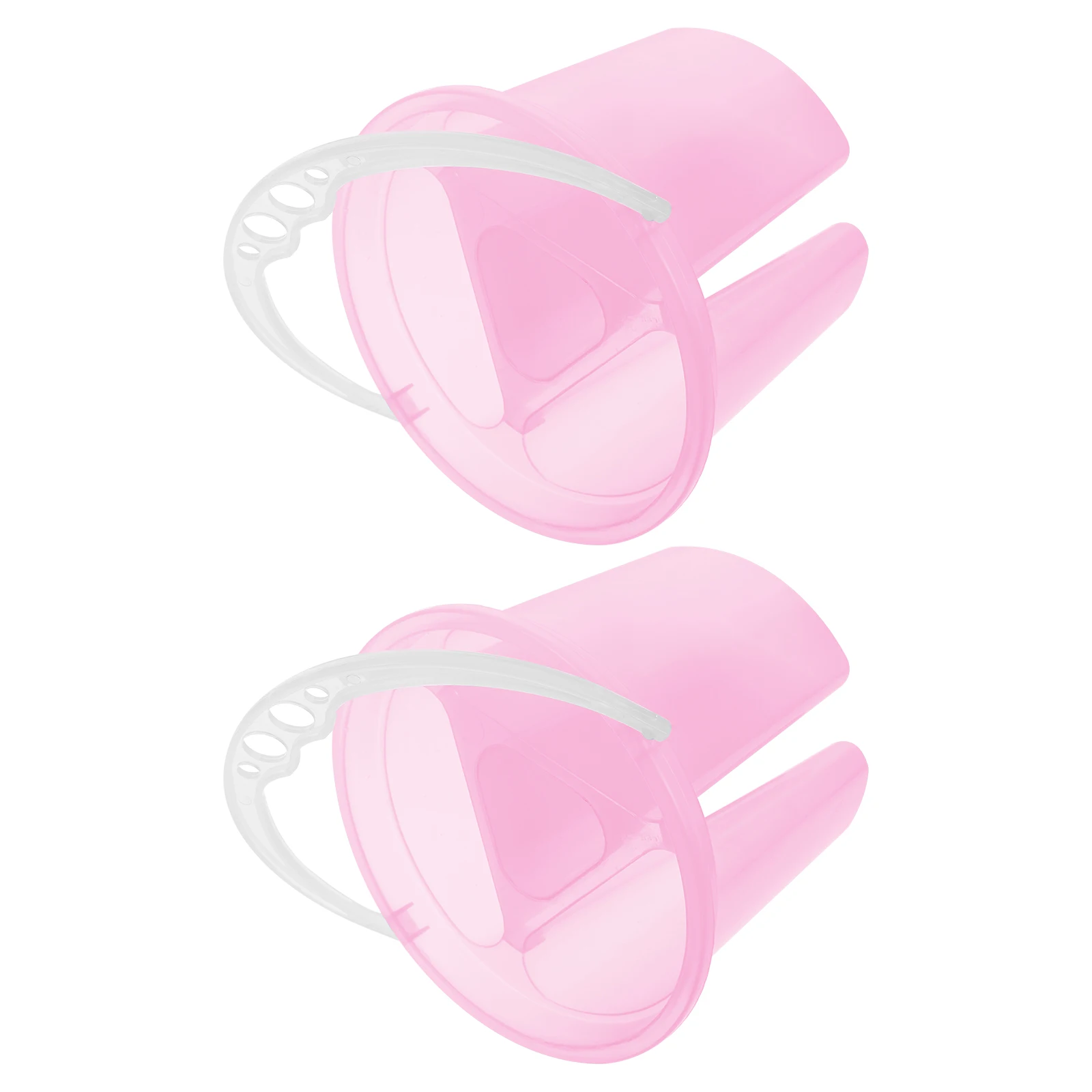 

2pcs Tools Basin for Brush Cleaning Durable Smooth Surface Artist Painting Artist Brush Basins Tool Bucket Plastic