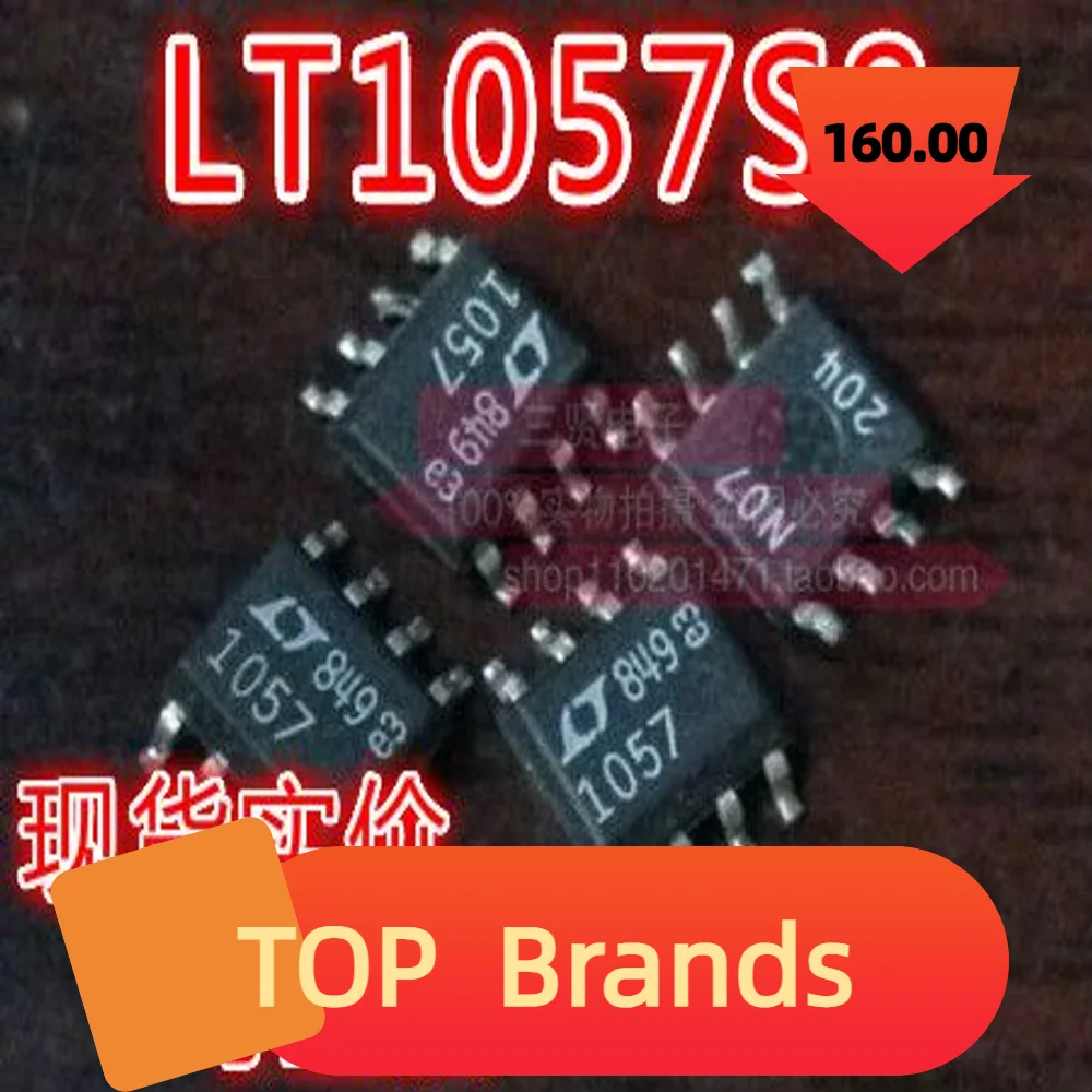 شرائح IC الأصلية ، LT1057S8 SOP-8 ، LT1057 ، جديد ، 10 قطعة