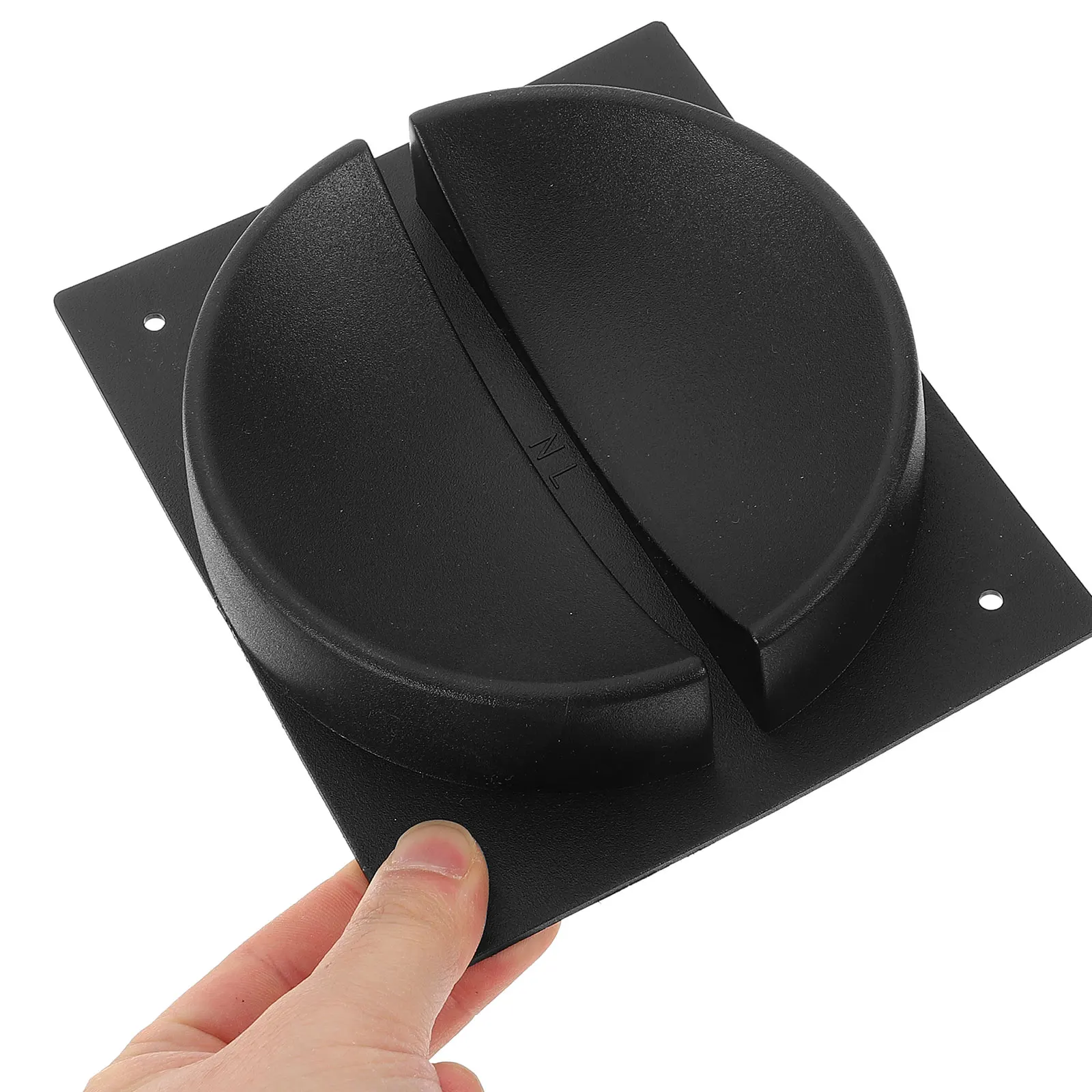 

Stable Durable Plastic Bowling Ball Stand Ball Display Base Black Holder For Gym Fitness Equipment Storage Rack