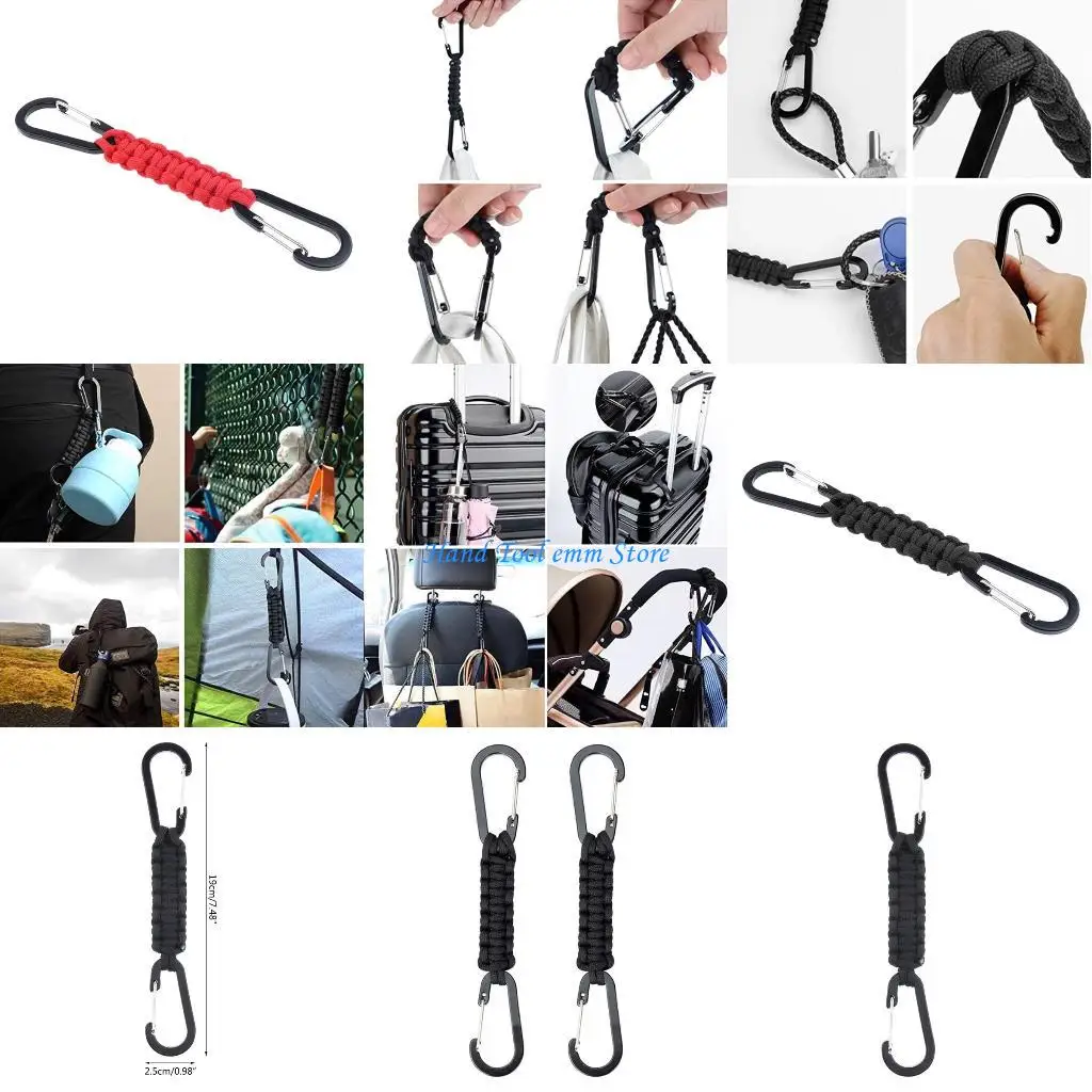 H37F النسيج كاميرا الحبل مكافحة خسر معصمه المظلة حبل مكافحة الإفلات شريط للرسغ حزام في الهواء الطلق بقاء الطوارئ سوار