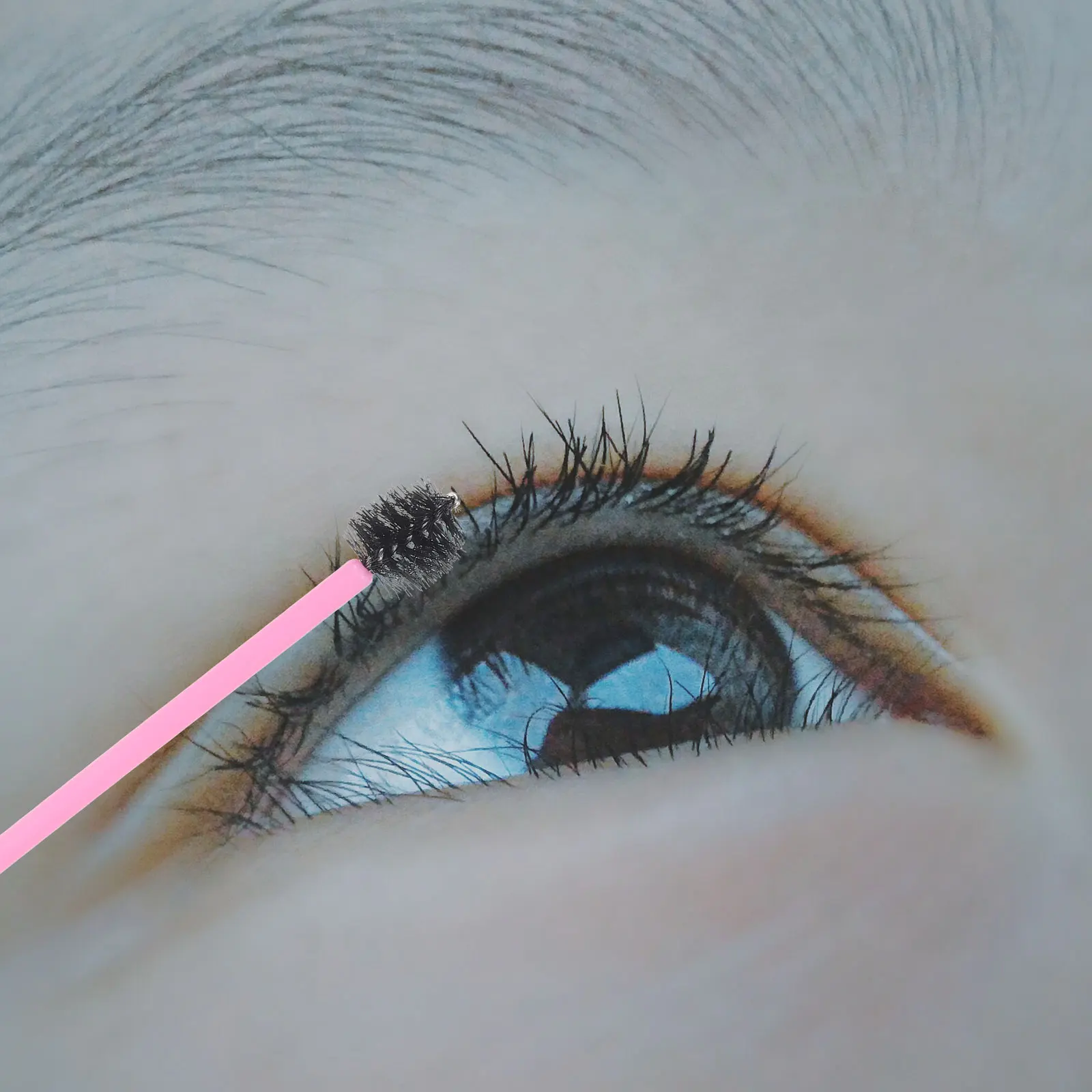 

100pcs Eyelash Brush Disposable Nylon Apple Shape Lashes Press Eyebrow Mascara Brows Spoolie Extensions Makeup Brushes