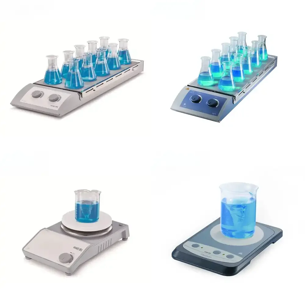 

4-Channel Digital Magnetic Stirrer Hotplate with Ceramic Heating for Lab Use