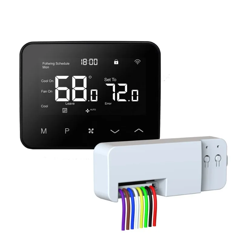 Intelligent programmable wireless air conditioner WIFI thermostat