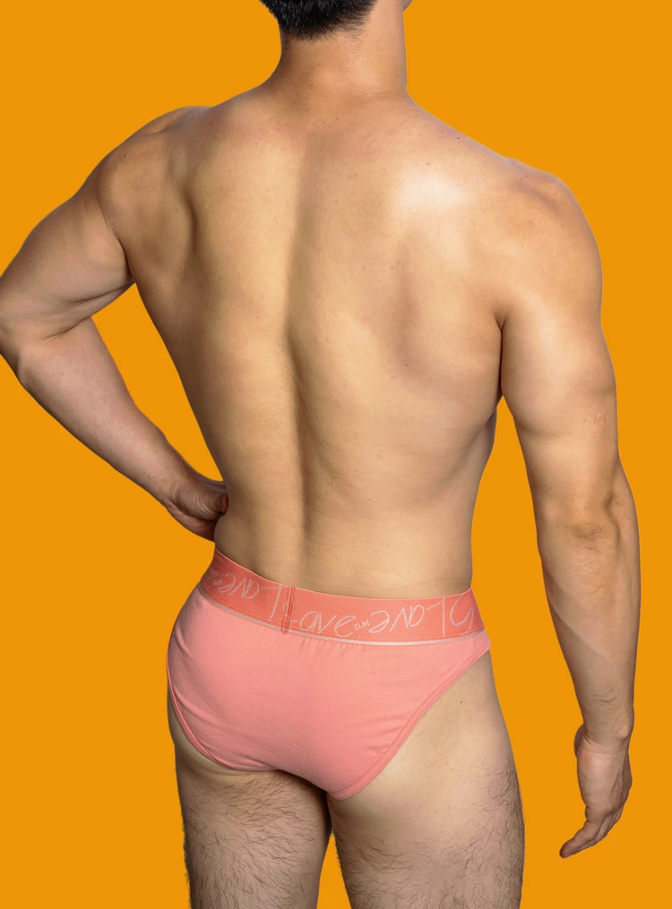 Ropa Interior Deportiva de Algodón de Cintura Baja para Hombre, Calzoncillos Triangulares con Bolsa, Letras Personalizadas, C...
