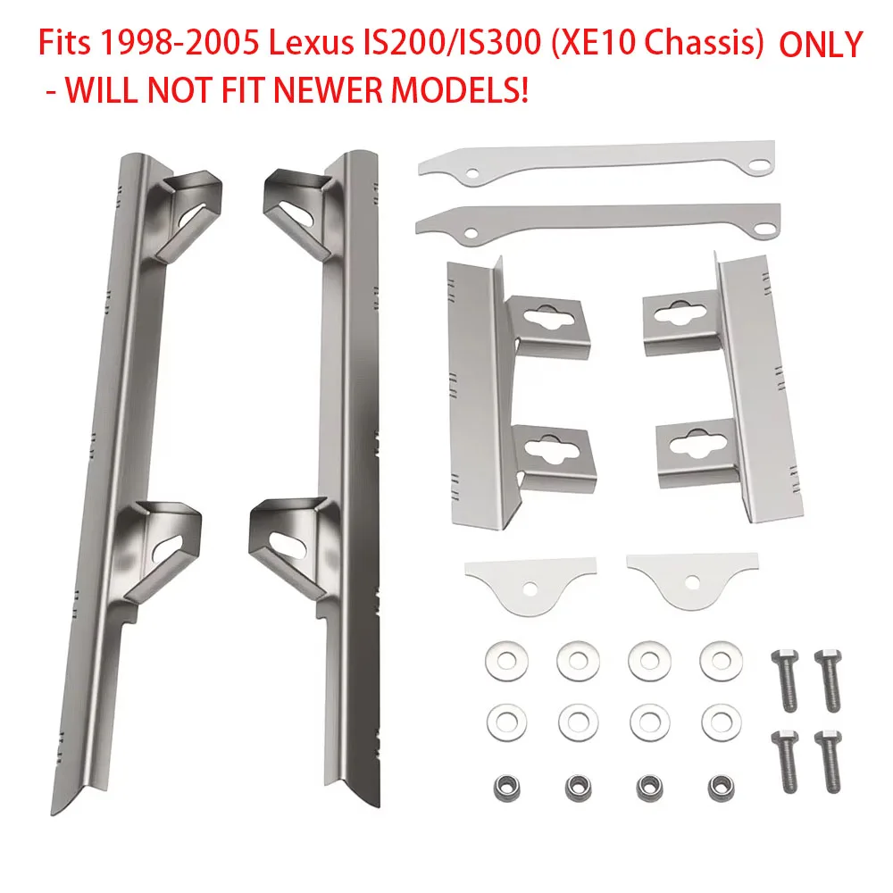 Elevadores de parachoques trasero delantero con Hardware para Lexus IS200 IS300 Toyota Altezza XE10 RS200 AS200