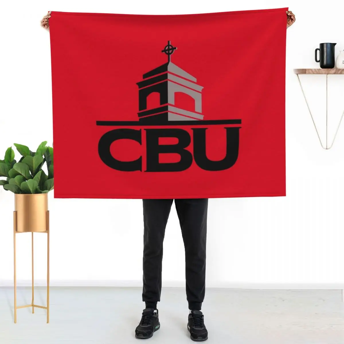 Christian Brothers University Throw Blanket Sofa wednesday christmas gifts Baby Blankets For Baby Multi-Purpose Blankets