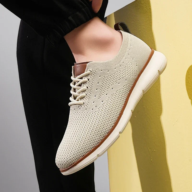 Outdoor Mens Casual Sport Shoes Anti Slip Men Running Shoes Lightweight Jogging Walking Sneakers Breathable Zapatillas Hombre