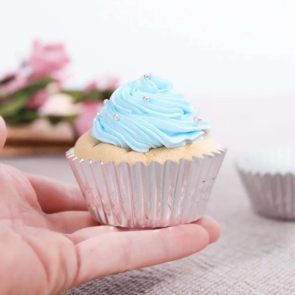 100pcs Colorful Paper Box Cake Cupcake Liner Decorating Tools Paper Cupcake Baking Muffin Case Cup Party Tray Cake Mold