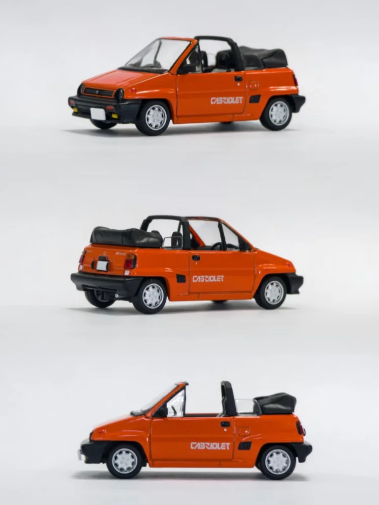 TOMY Diecast Car Model TLV Honda City Cabriolet N262C 1 64 Scale Simulated Alloy Vehicle Collectible Display For Adult Hobbyist