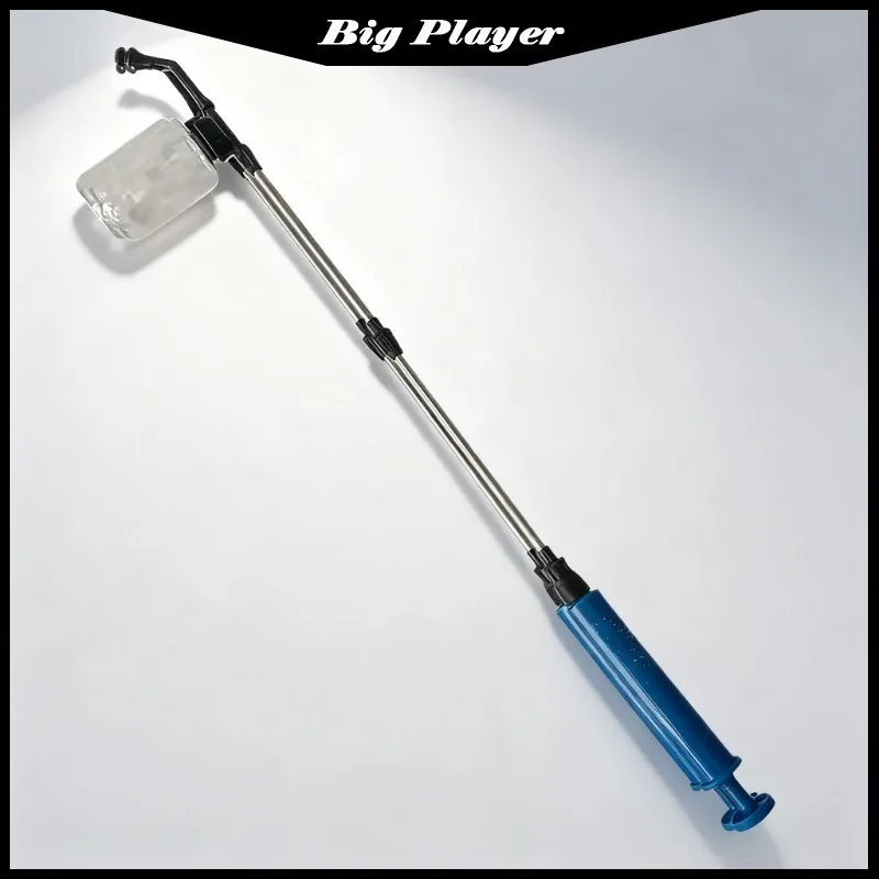 Handheld Agricultural Powder Puffer Sprayer Tank Type Powder Duster Applicator Crop Pollination Powder Dispenser Tool