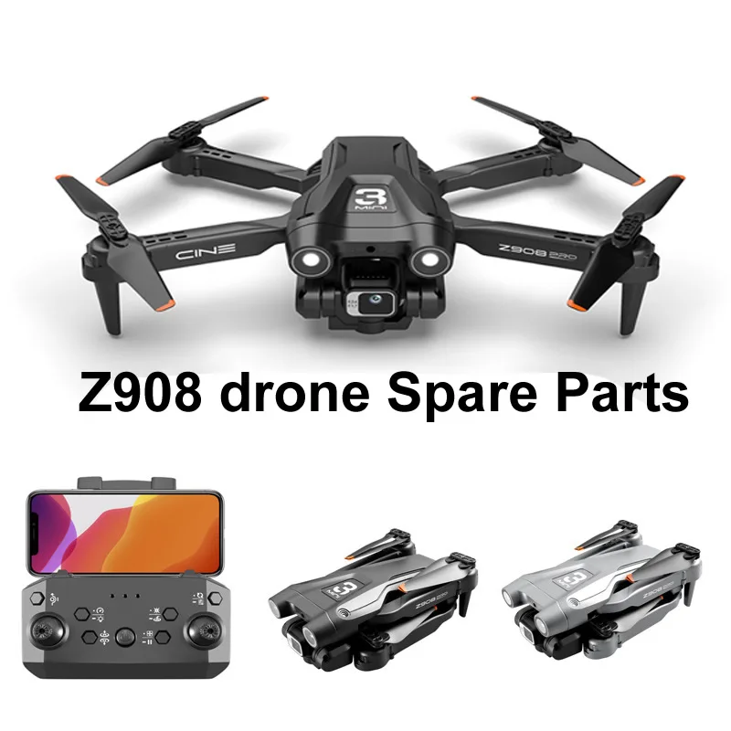 Z908PRO Drone 4K Dual Camera Aerial Photography RC Quadcopter Spare Propeller Blade Protective Ring Battery Remote control Arm