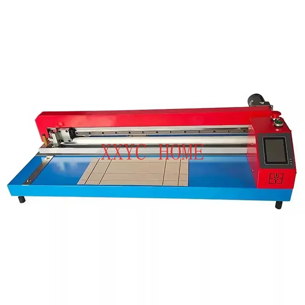 81cm Electric Cutting Slotting Machine Gray Board Cardboard Auto  Proofing  V-groove Grooving