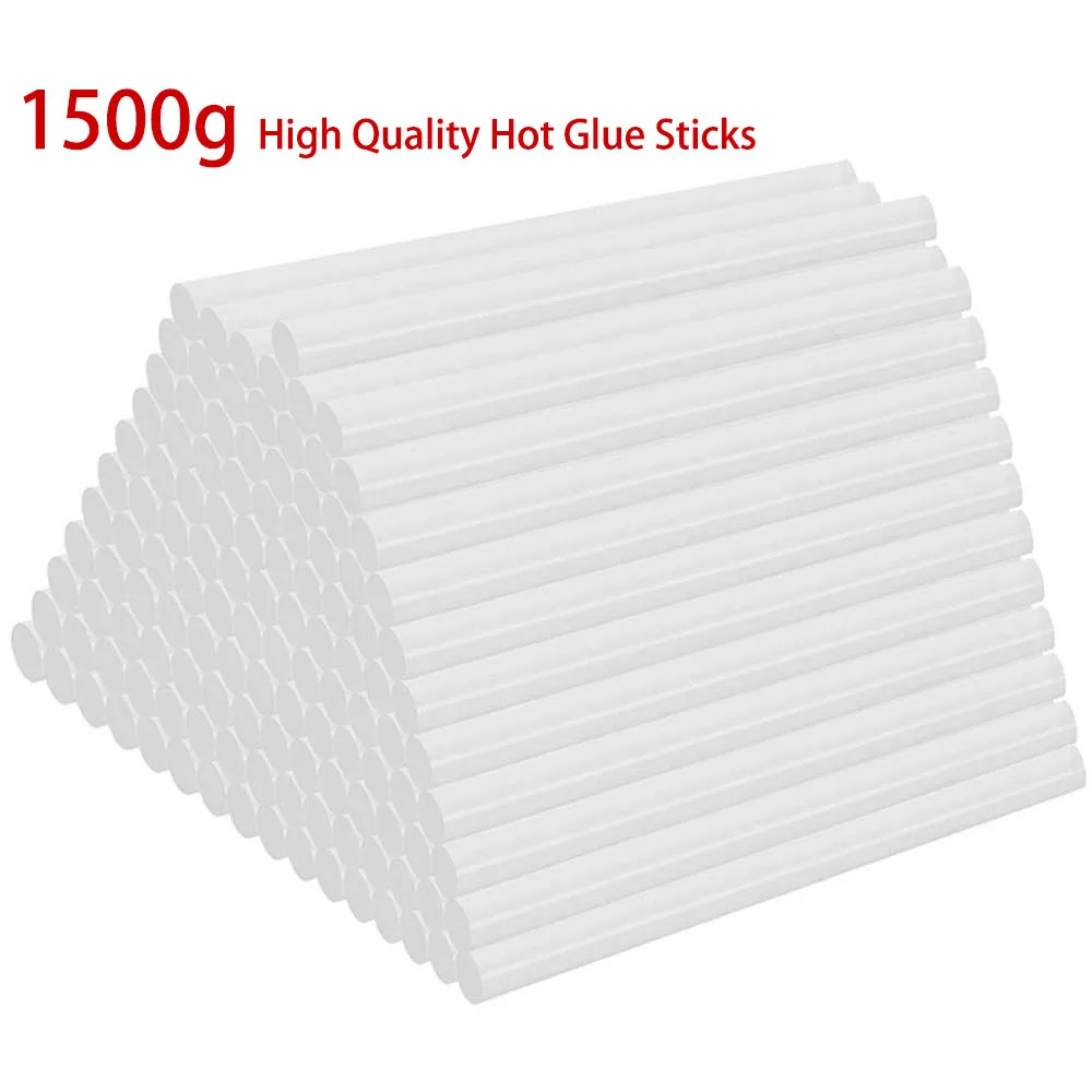 1500g Hot Melt Glue Stick With a Diameter Of 7mm 11mm And Length Of 10cm 15cm Clear Adhesive Glue Sticks for DIY Sealing Repair