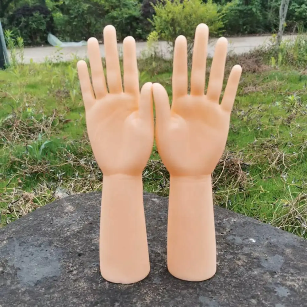 

Hand Model for Jewelry Display Elegant Mannequin Hand Bracelet Watch Display Stand for Jewelry Organization Showcase for Rings