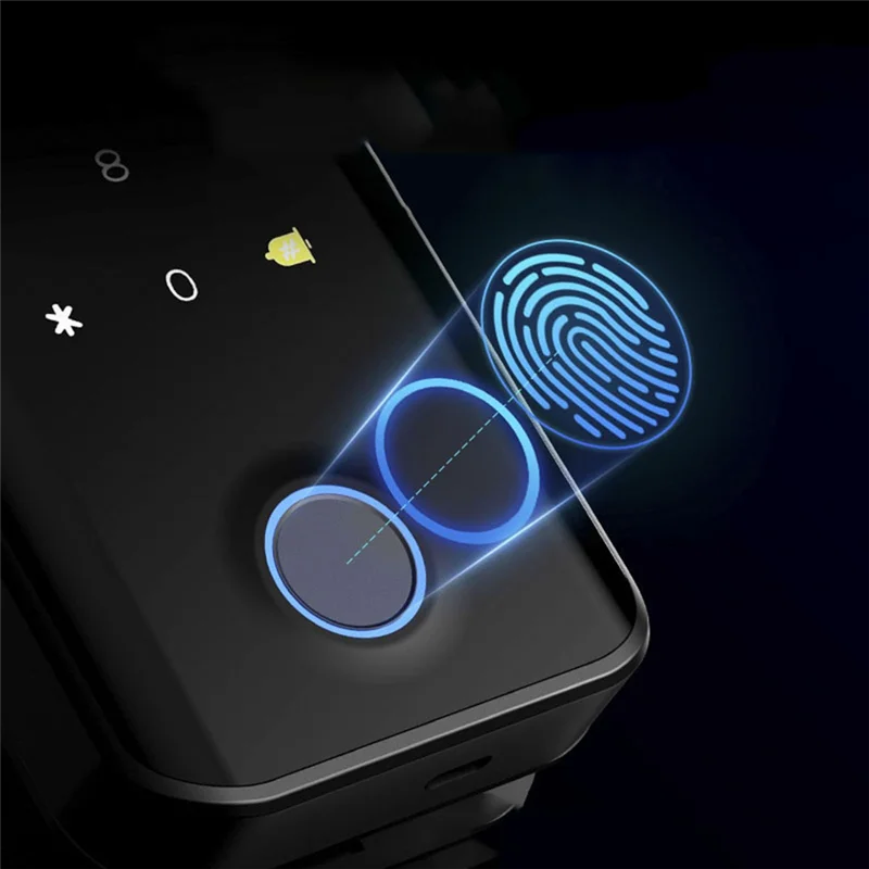 

【Горящее предложение】Умные замки Tuya 3D с Wi-Fi для стеклянной двери-карта распознавания лиц по отпечатку пальца, пароль, биометрический ключ, приложение для разблокировки Cam
