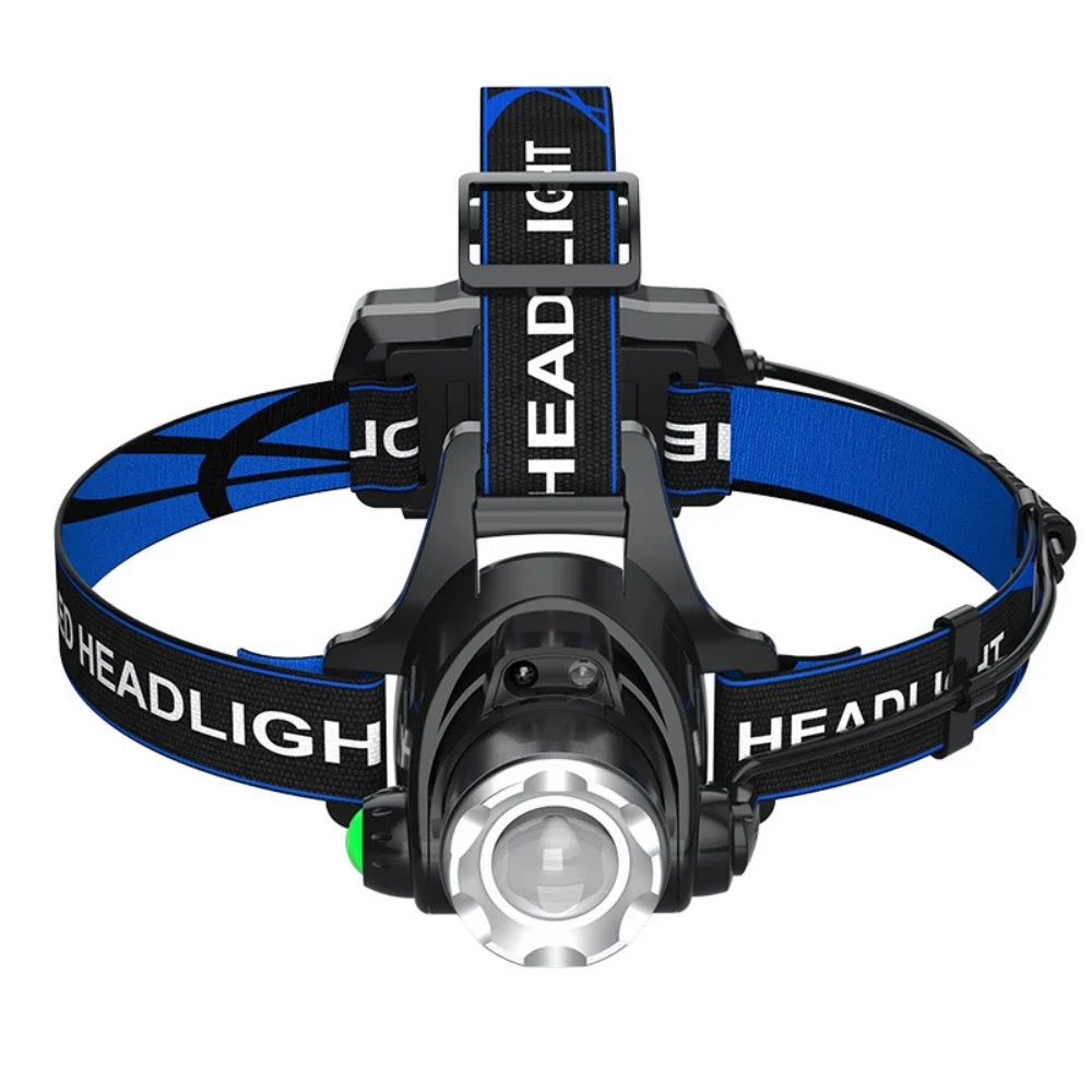 LED Headlamp Fishing Headlight T6 3 Modes Zoomable Waterproof Super Bright Camping Light
