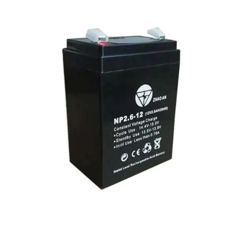 12V 2.6AH Lead Acid VRLA Rechargeable Battery