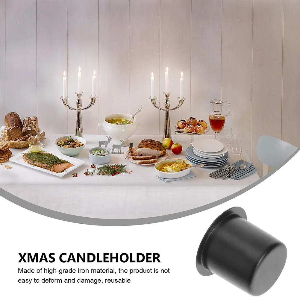 

Iron Holder Decorative Cups Simple Style Drip Protectors Creative Containers for DIY Accessories Match Furniture
