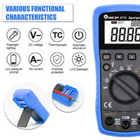 TOOLTOP ET72 Signal Generator Thermocouple Current Voltage Loop Process Calibrator 4-20mA Analog Transmitter Source Simulator