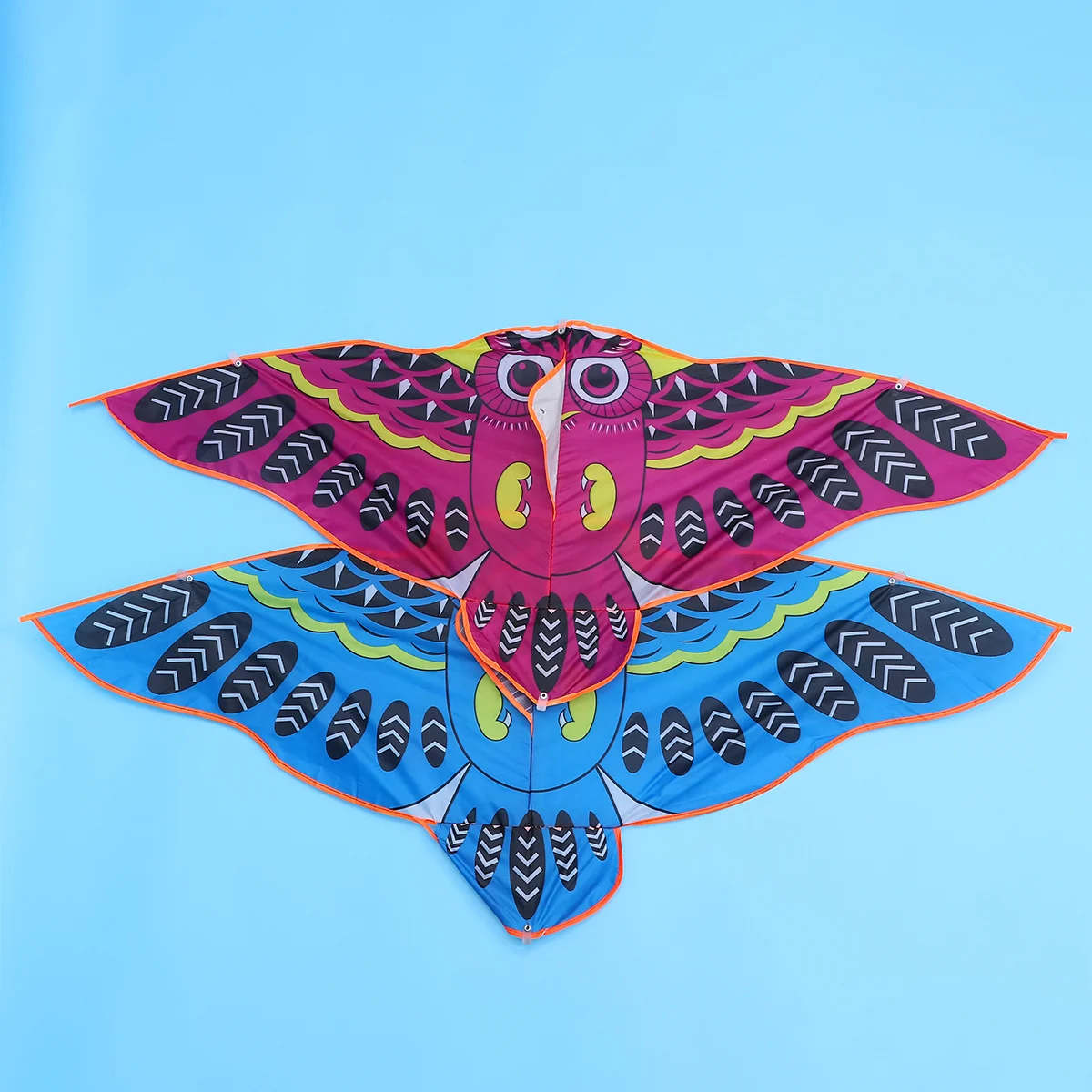 2pcs Beach Outdoor Cartoon Flying Small Kids Outdoor Lovely Kite Lovely Owl Small Kite Family Fun