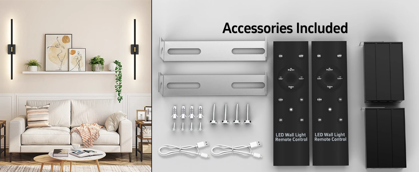 cordless wall lamp