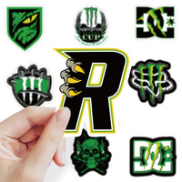 10/50PCS Monster Cartoon Stickers Green Claw Graffiti Decoration Funny Toys Decals Suitcase Fridge Laptop Guitar Bike Skateboard