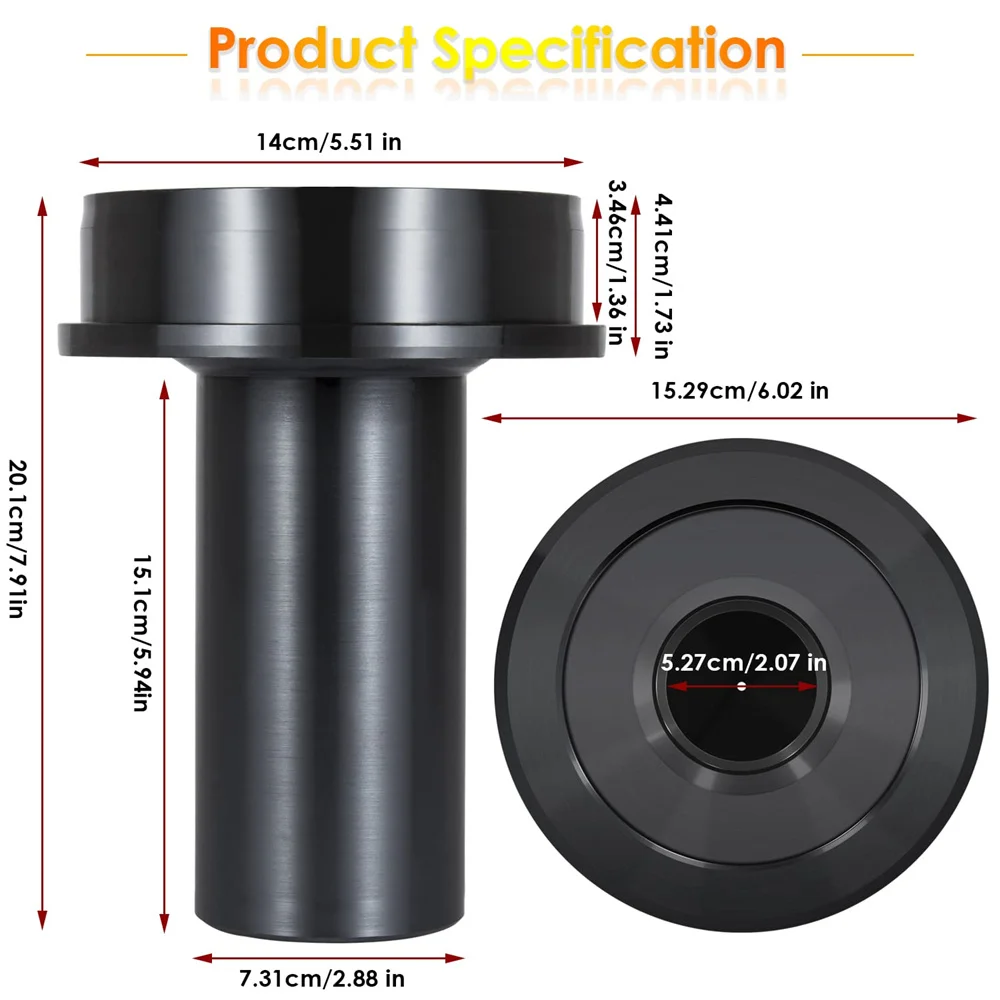 Large Size 6697 Wheel Knuckle Vacuum Oil Seal Installer Tool for Ford 2005 to Current F-250 F-350 4X4s Axle Tools Auto Repair