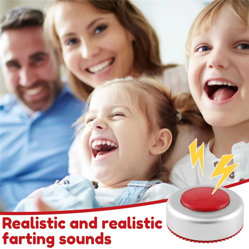 A74E-Remote Fart Machine With 50 Different Realistic Sounds Wireless Controlled Farting Toys With Remote Noise Maker Machine