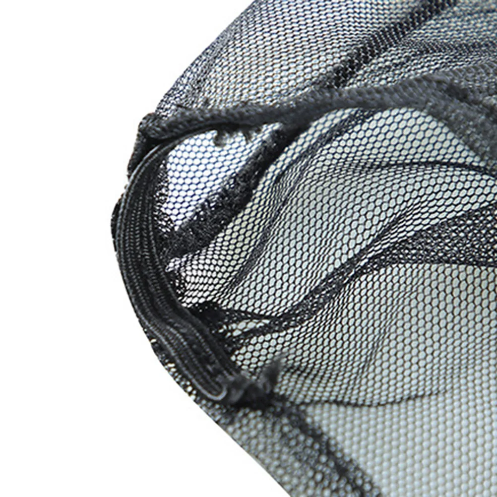 

2pcs Head Net For Outdoor Hiking Camping Walking Travel Fishing Dust Cap Insect Protection Face Mesh Net Lightweight Foldable