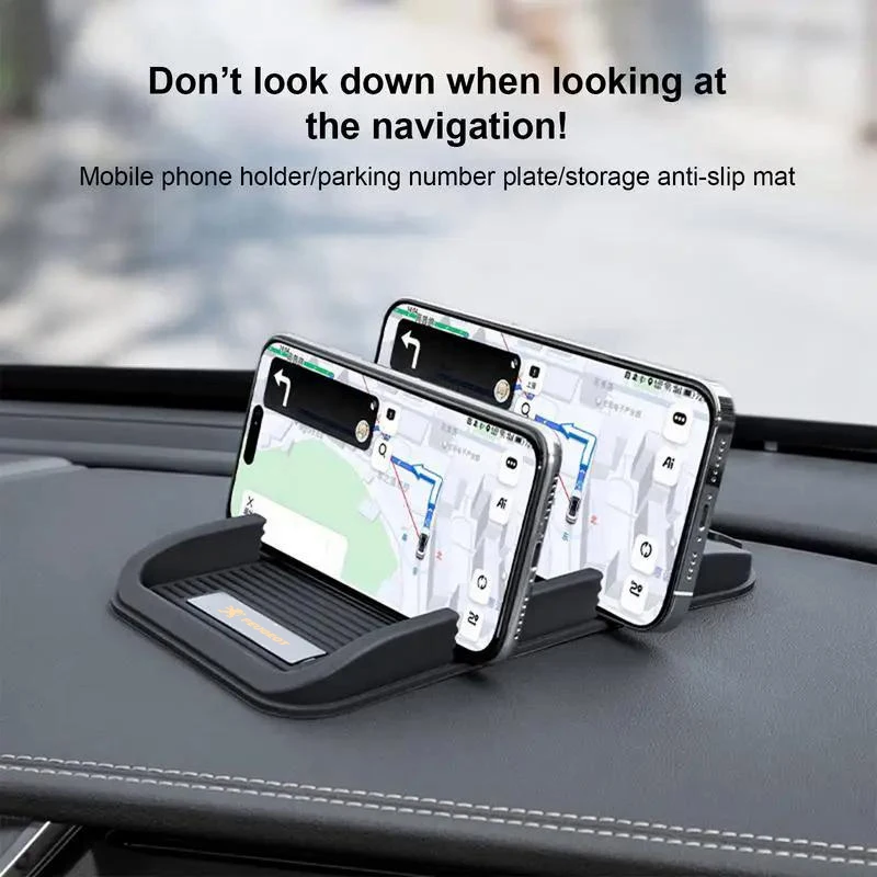 Phone Holder Mat Anti-Slip Car Dashboard Pad for Peugeot106 107 108 206 207 208 301 307 308 406 407 408 508 607 2008 3008 5008